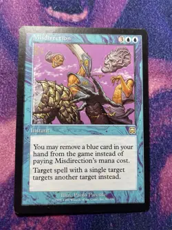 MTG Magic the Gathering Misdirection (87/350) Mercadian Masques LP - Image 1