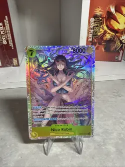 Nico Robin EB03-055 SR English Heroines Edition One Piece Card Game TCG NM - Image 1