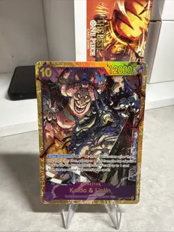 Kaido & Linlin OP08-119 SEC - One Piece TCG - English Card Near-Mint Secret Rare - Image 1