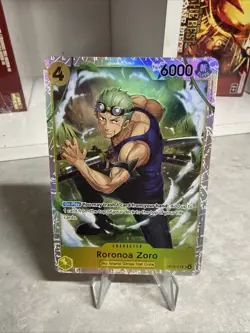 Roronoa Zoro Op15-113 SR Adventure On Kami’s Island One Piece Card English TCG - Image 1