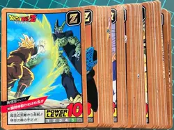 Cartes Dragon Ball Z Power Level Super Battle Part 7 #38/38 1993 RegSet Cards - Image 2