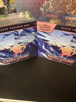 Pokemon TCG - Chaos Rising ETB - Elite Trainer Box🔥BRAND NEW - Tear/Rips - Image 2