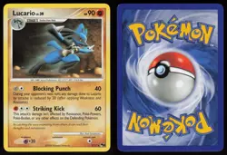 Lucario 2/17 POP Series 8 Rare POKEMON - Image 3