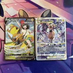 Pokemon TCG | Zeraora VSTAR GG43/GG70 & Zeraora V TG16/TG30 X2 Card Bundle - Image 1