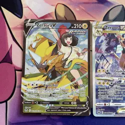 Pokemon TCG | Zeraora VSTAR GG43/GG70 & Zeraora V TG16/TG30 X2 Card Bundle - Image 2