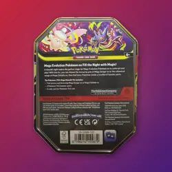 Pokemon TCG: Mega Moonlit Tin — Mega Gengar ex - Image 2