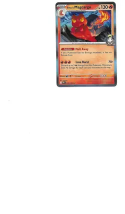 Pokemon Destined Rivals Magcargo Cosmos Holo 036/182 - Image 1