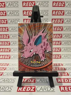 Nidorino - 33 - Sunray Holo - Series 1 - Topps - Pokemon Card - NM - Image 1