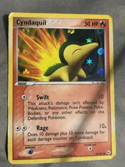 Cyndaquil 59/101 Hidden Legends Reverse Holo Pokemon - Image 1