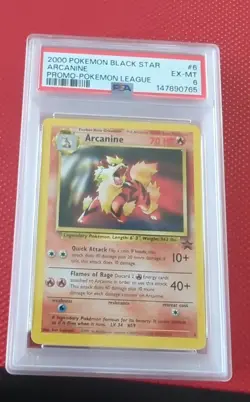Pokemon TCG Arcanine SVP Black Star Promos SVP011 Holo Promo Cosmos Holo Rare - Image 1