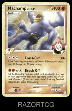 MACHAMP GL 46/111 UC RISING RIVALS POKEMON LP - Image 1