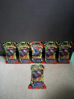 Pokemon TCG: ME Phantasmal Flames Sleeved Booster Packs X6| TRUSTED‼ Fast Ship - Image 1