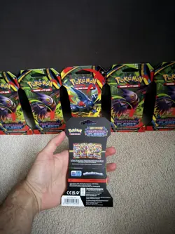 Pokemon TCG: ME Phantasmal Flames Sleeved Booster Packs X6| TRUSTED‼ Fast Ship - Image 2