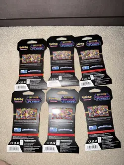 Pokemon TCG: ME Phantasmal Flames Sleeved Booster Packs X6| TRUSTED‼ Fast Ship - Image 3