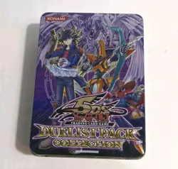 Yu-Gi-Oh! 5DS Duelist Pack Collectible Tin EMPTY - Yusei Fudo & Stardust Dragon - Image 2