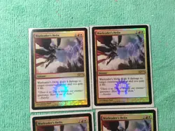 4x WARLEADER'S HELIX - FOIL FNM DCI - MTG - Dragon's Maze Promo NEW MINT - Image 3