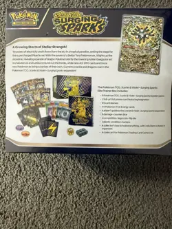 Pokemon Scarlet & Violet Surging Sparks Elite Trainer Box ETB - New And Sealed - Image 2