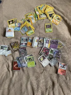 100+ Pokemon Card Lot Vintage + Japanese Holos V/VSTAR Full Arts Rare Mixed - Image 2