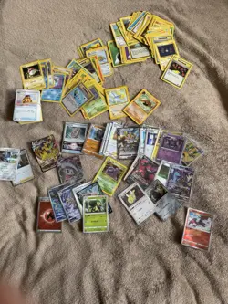 100+ Pokemon Card Lot Vintage + Japanese Holos V/VSTAR Full Arts Rare Mixed - Image 4
