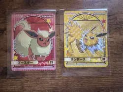 Marumiya Pokemon Stickers Flareon & Jolteon 2023 - Image 1