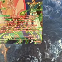 Bandai Dragon Ball Super TCG King Vegeta, Hidden Ambitions BT13-020 SPR Foil ENG - Image 2