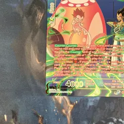 Bandai Dragon Ball Super TCG King Vegeta, Hidden Ambitions BT13-020 SPR Foil ENG - Image 3