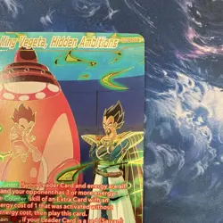 Bandai Dragon Ball Super TCG King Vegeta, Hidden Ambitions BT13-020 SPR Foil ENG - Image 5