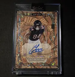 Wild Card 2025 5 Card Draw Colston Loveland Rookie Auto 5CDCL-CLA /2 - Image 1