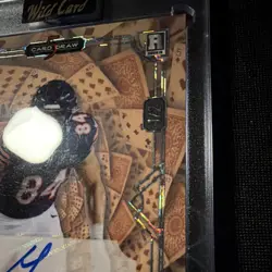 Wild Card 2025 5 Card Draw Colston Loveland Rookie Auto 5CDCL-CLA /2 - Image 4