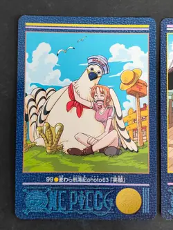 One Piece Nami Visual Adventure Card No. 131 99 lot Bandai 2001 Carddass eb263 - Image 5