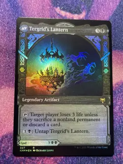 Magic the Gathering MTG Tergrid, God of Fright FOIL SHOWCASE NM - Image 2