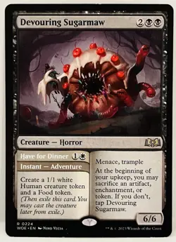 Devouring Sugarmaw -#224-MTG-Wilds of Eldraine-Regular-LP - Image 1
