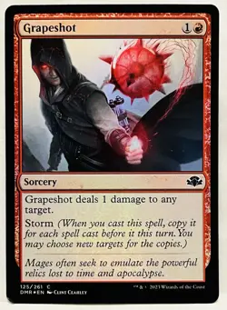 Grapeshot - #125-FOIL-MTG-Dominaria Remastered-NM - Image 1