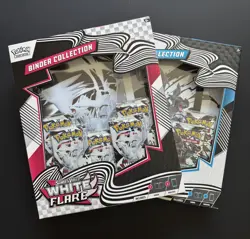 Pokemon TCG - S&V - Black Bolt & White Flare Binder Collections - New & Sealed - Image 1