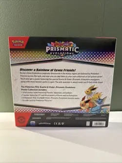 Pokemon TCG Prismatic Evolutions Poster Collection Box SEALED - Image 4