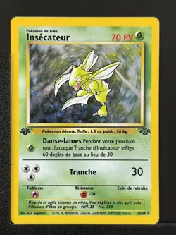 Carte Pokemon Insecateur 10/64 Holo Edition 1 Ed 1 Jungle Wizards FR - Image 2