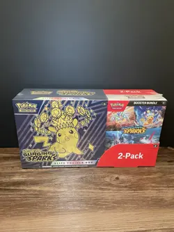 Pokemon Surging Sparks Costco Bundle Booster Bundle ETB 2-Pack Elite Trainer Box - Image 1