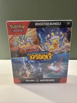 Pokemon Scarlet and Violet Surging Sparks Booster Bundle - Factory Sealed TCG - Image 1