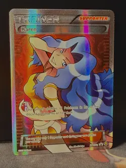 Pokemon XY Alternate Art Promos #XY177a Karen Full Art - Image 1