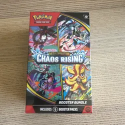 Pokemon TCG : Mega Evolution-Chaos Rising Booster Bundle - New & Sealed - Image 1