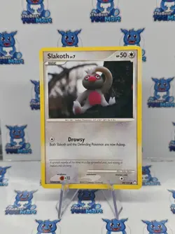 Slakoth 99/123 Pokemon Mysterious Treasures MP - Image 1