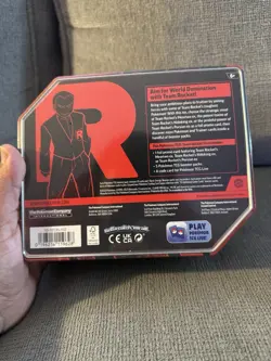 Pokemon TCG Destined Rivals Team Rocket Tin Mewtwo ex NEW SEALED - Image 2
