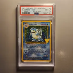 2021 Pokemon Celebrations Blastoise PSA 10 Classic Collection 2/102 - Image 4
