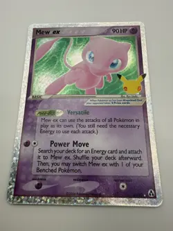 Pokemon TCG Mew EX 88/92 Holo Rare Celebrations: Classic Collection NM/MT - Image 3