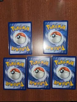 Pokemon master ball lot- Eevee prismatic + audino, trubbish , karrablast - Image 2