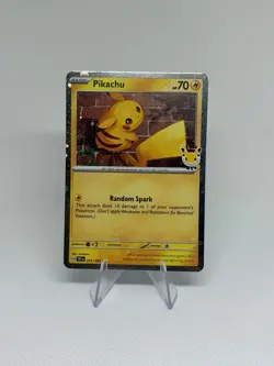 2026 Pokemon Day Pikachu 30th Anniversary Promo 51/162 - Image 1