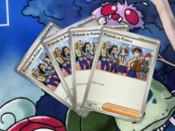 Pokemon FRIENDS IN PALDEA 109/131 Prismatic Evolutions - MINT 4X - Image 1
