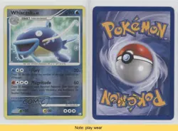 Whiscash Reverse Foil Pokemon Diamond & Pearl Mysterious Treasures #40 READ 2f4 - Image 3
