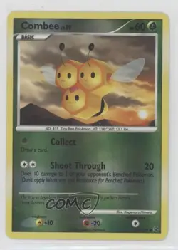 Combee Reverse Foil Pokemon Platinum #71 2009 - Image 1