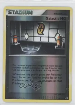 Galactic HQ Reverse Foil Pokemon Platinum #106 2009 - Image 1